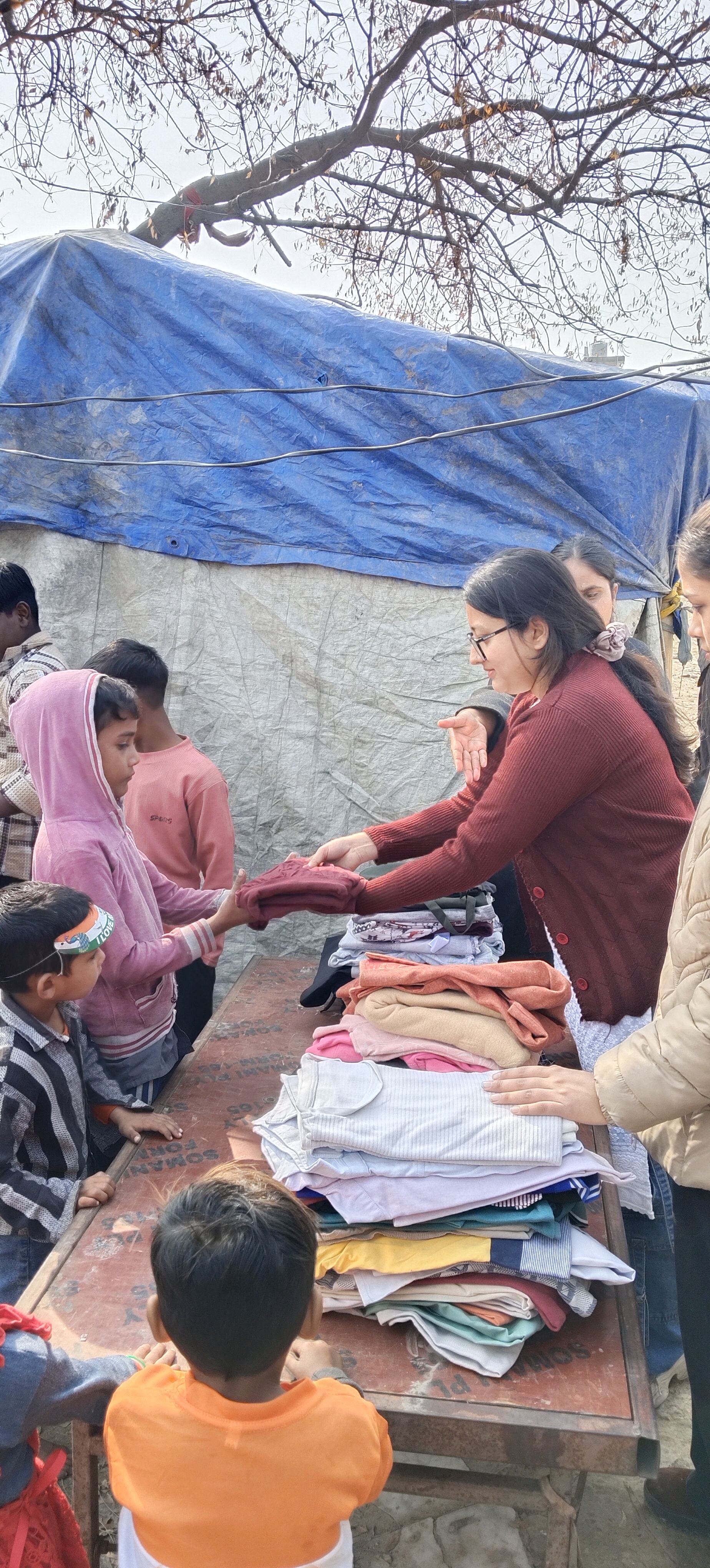 Project Clothes Distribution